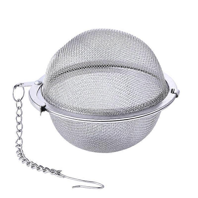 2pcs Stainless Steel Mesh Tea Ball Tea Infuser Strainers Tea Strainer Filters Tea Interval Diffuser for Tea