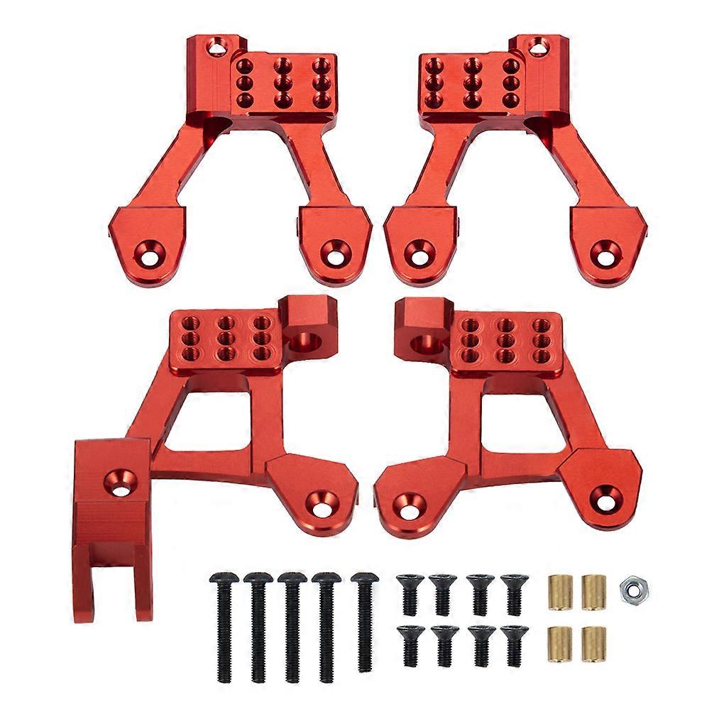 RCGOFOLLOW Aluminum Alloy Smooth Front Rear Shock Absorber For 1/10 Rc Front Rear Shock Absorber Axia SCX10 90046