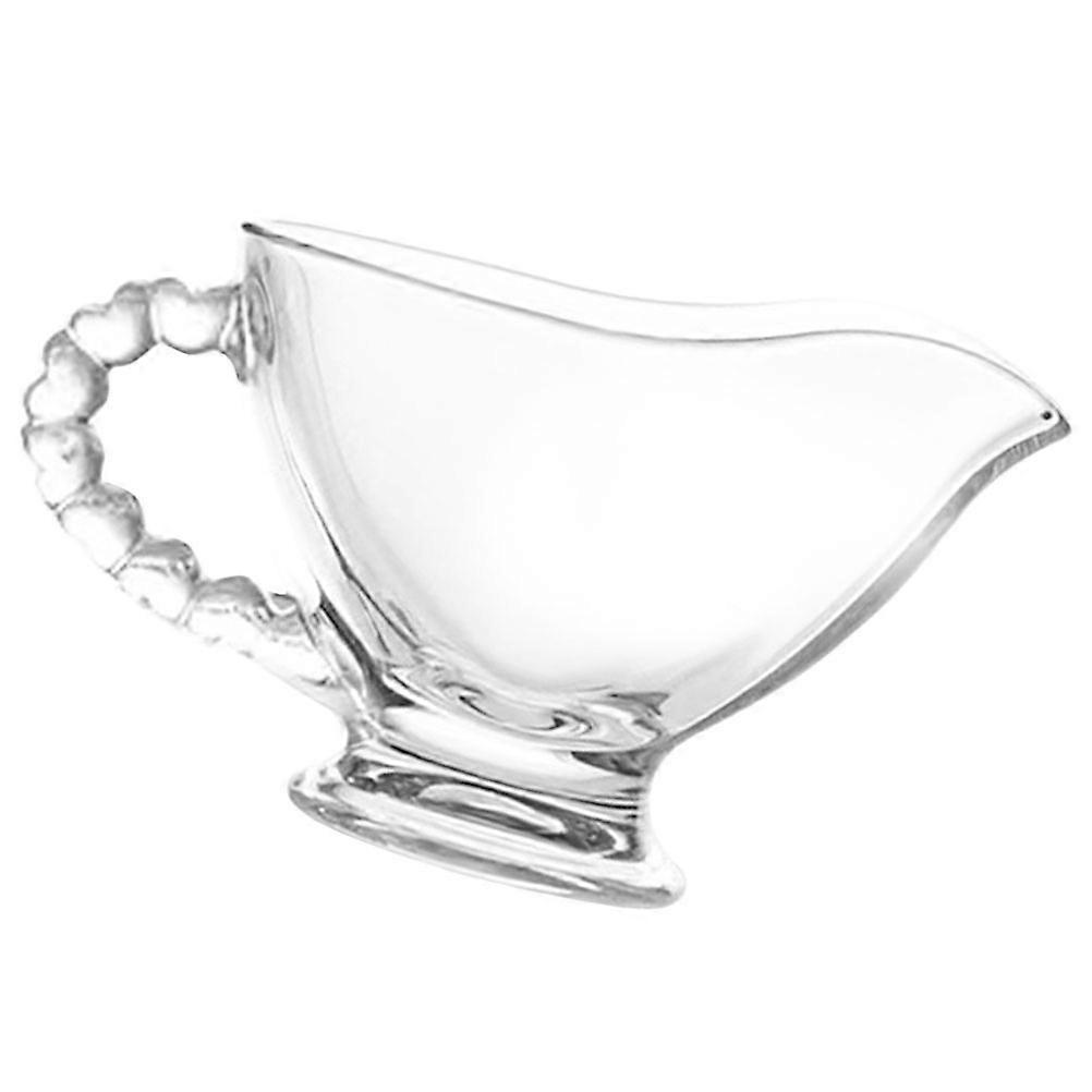 Transparent Sauce Dispenser For Fall Party And BBQ Breakfast Table Service 2Pcs