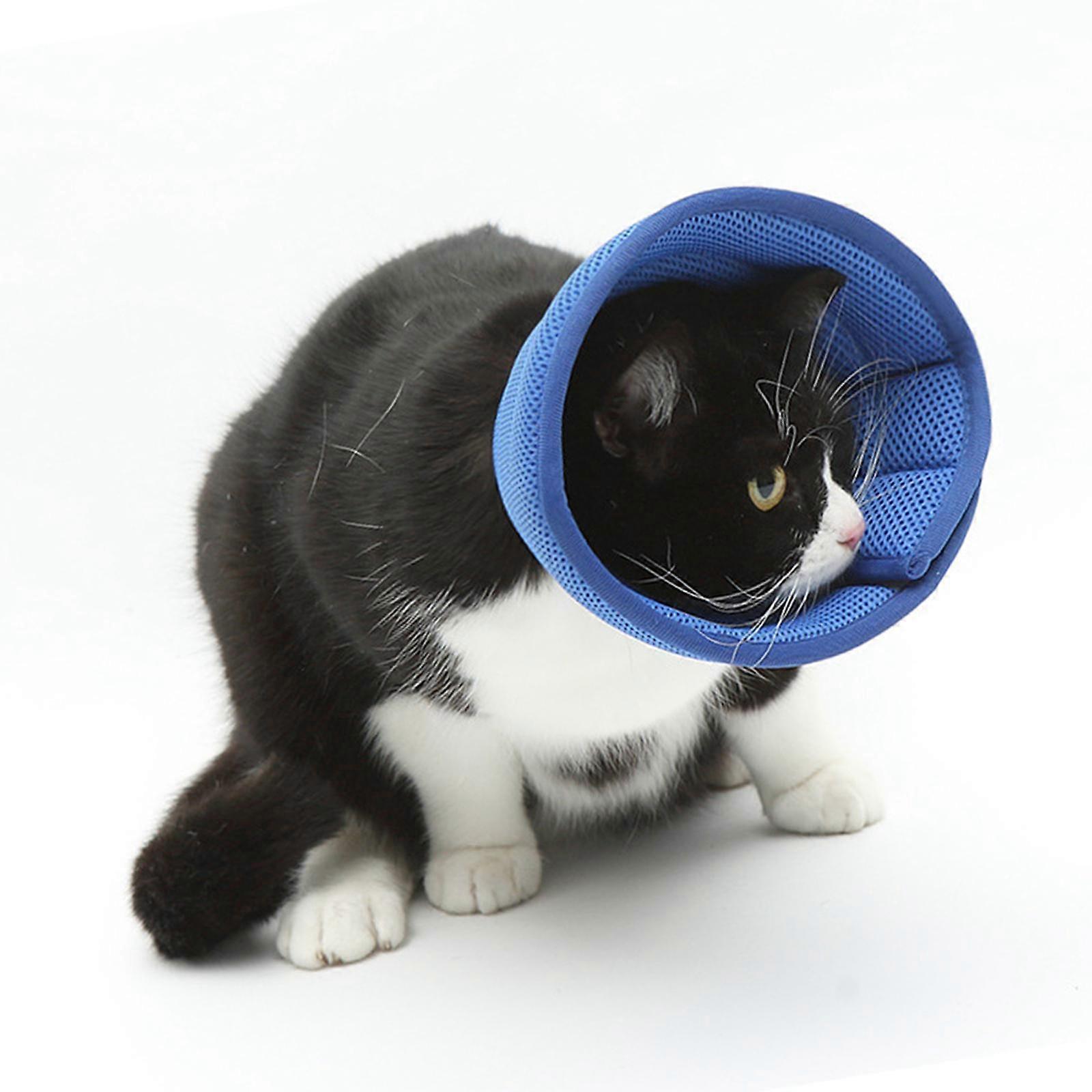 Dog Cone Collar Stop Licking Anti Bite Lick Soft Edge Protective Cone Dog Cone