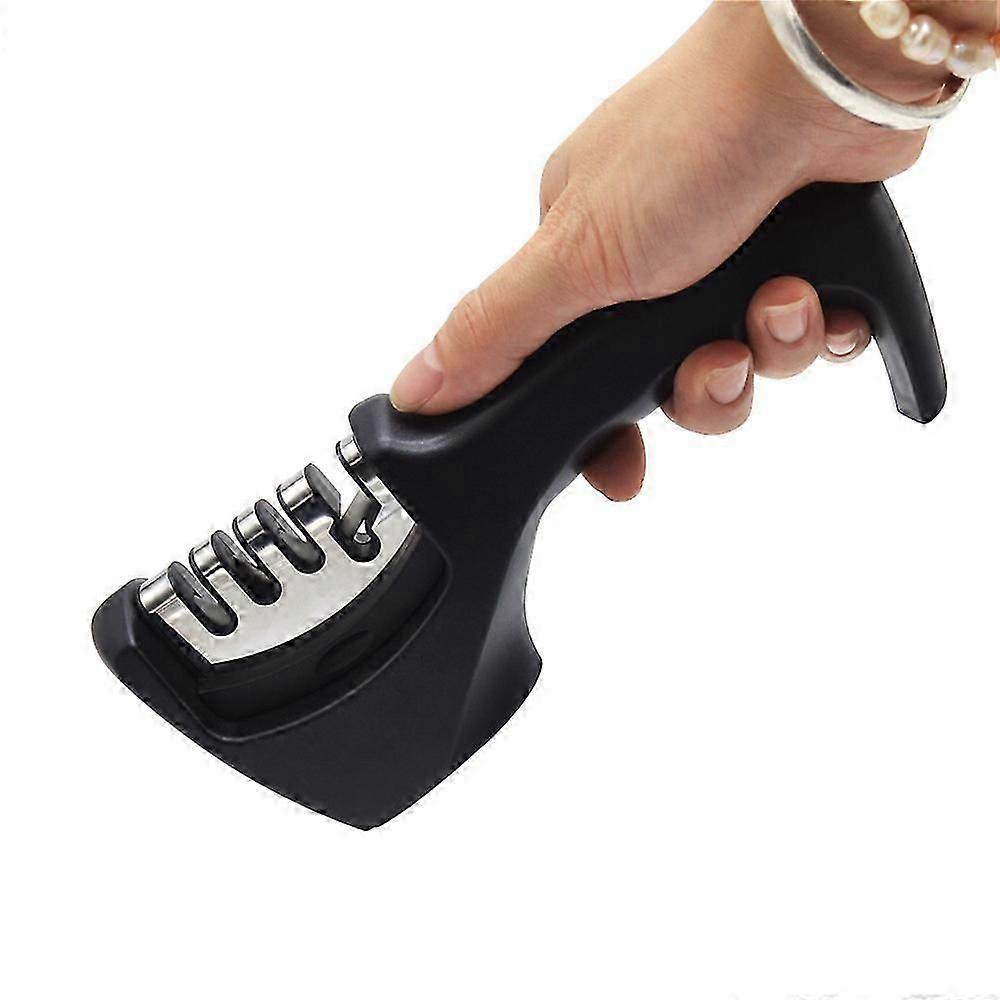 4-in-1 Manual Sharpener for Kitchen Knives Scissors