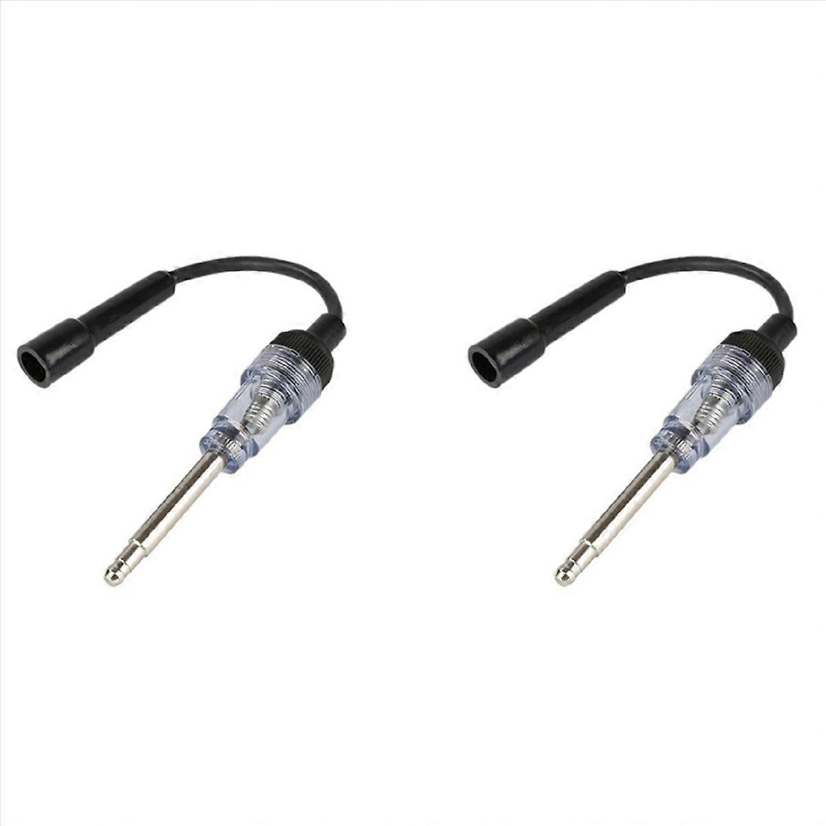 2X Automotive Ignition Tester Tester Ignition System Check Tester Jumping Fire Gauge Tester