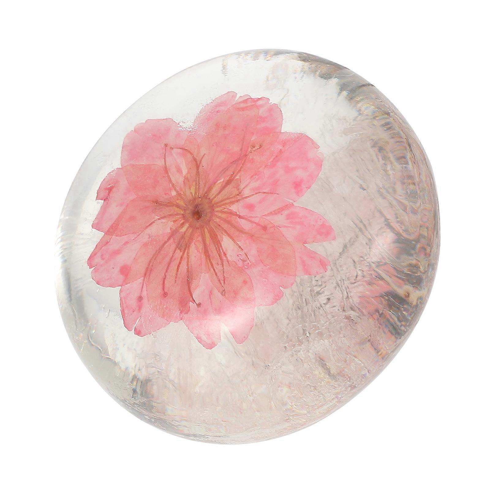 Scented Soap For Dry Skin Daily Use 6X6X3Cm Transparent Flower Design 1Pack