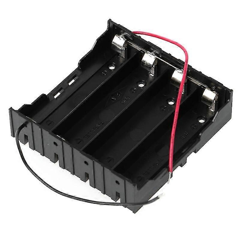 3.7v Parallel 3x 4x 18650 Batteries Holder Box Storage Case Container With Wire