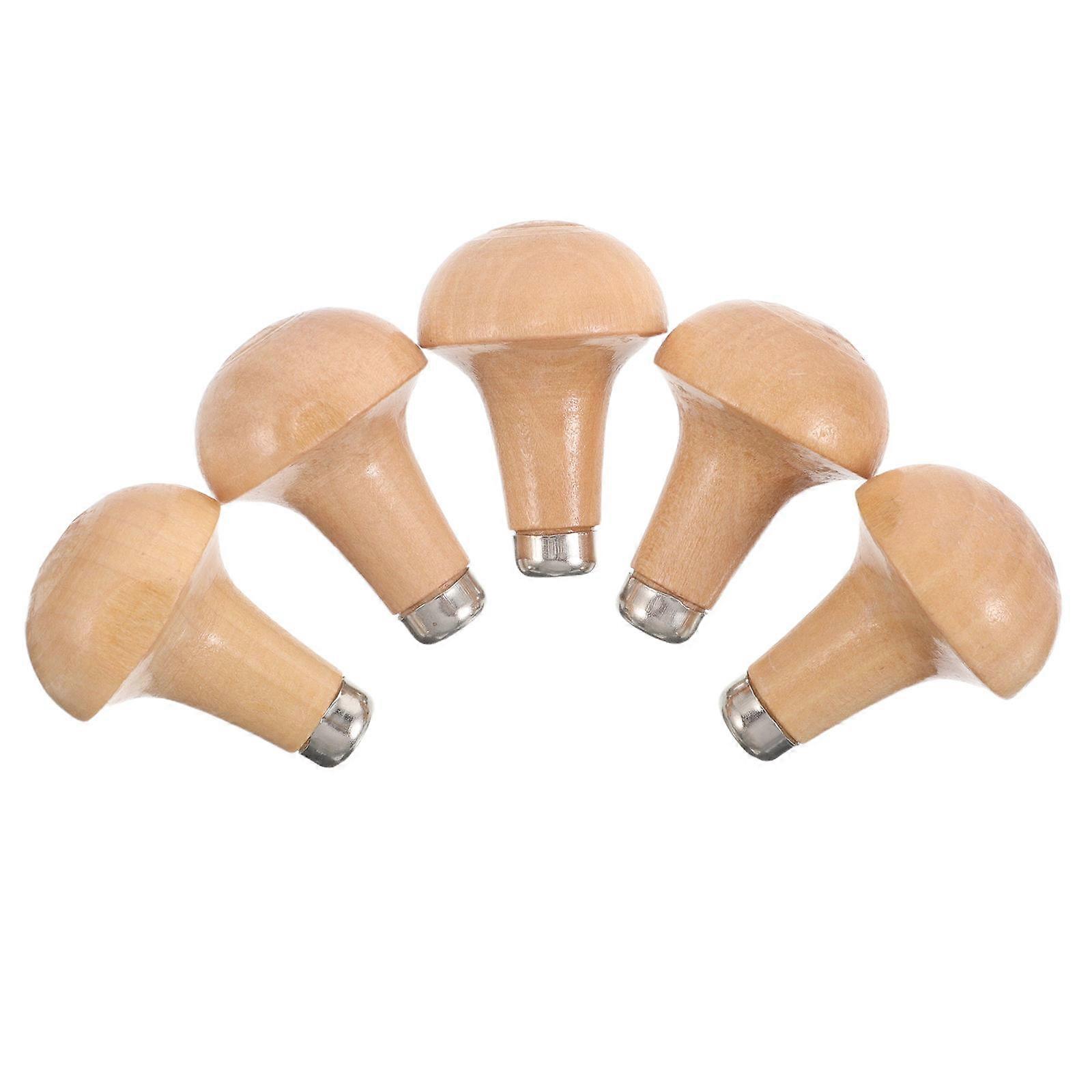 Multi-Function Wood Tool Handle Set 20Pcs Ergonomic Grip For Engraving Tasks Comfortable Replacement Grip