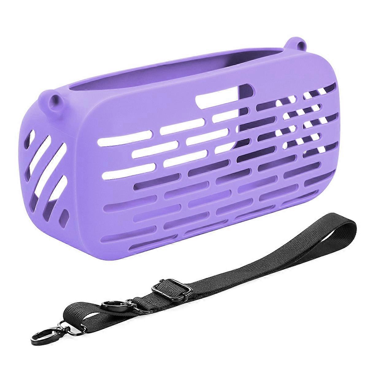 Silicone Cover Case for SoundLink Max Portable Speaker Anti-Scratch with ShoulderStrap Carrying Protector C