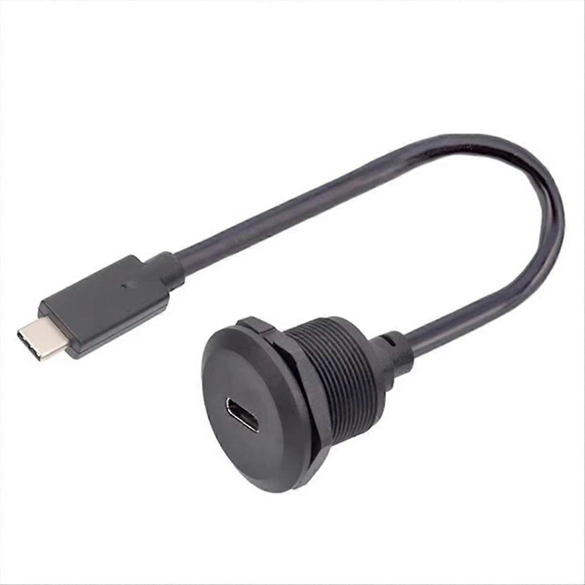USB Type C 3.1 Female to Male Charging Socket Type-C Data Port