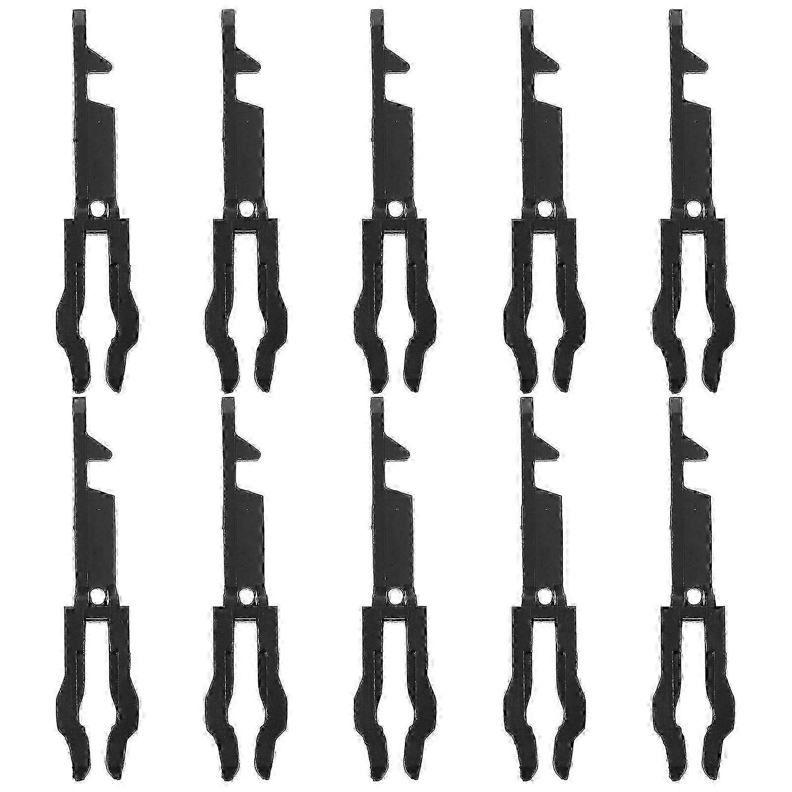 10pcs Emergency Break Glass Key Switch Panic Button For Fire Rescue Interior Door Key Reset Function Essential Safety Accessory For Emergency Situatio