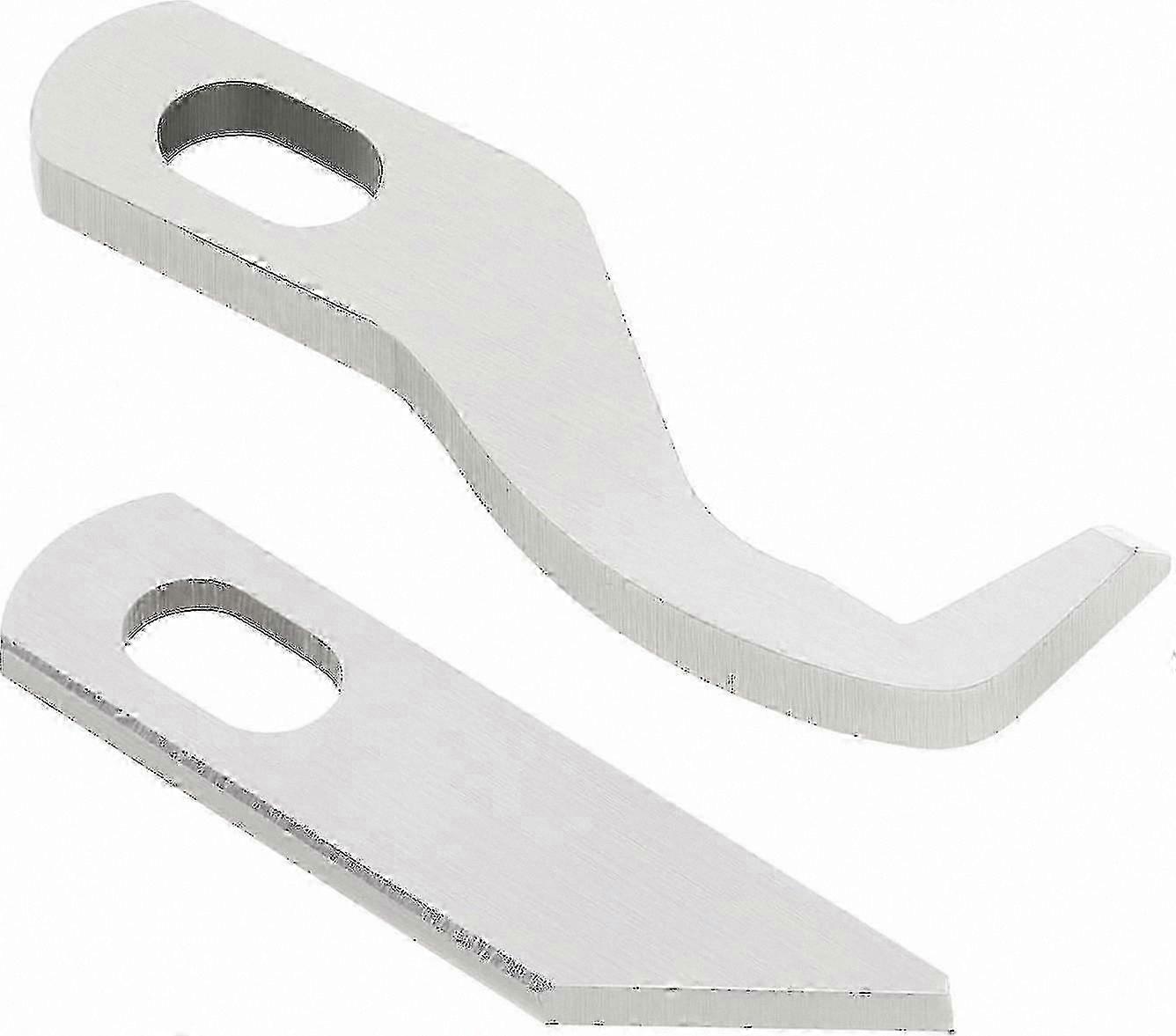 Overlock Sewing Machine Replacement Blades - Upper & Lower Knife Set for S14 Models & Element 1450OL-Compatible Devices