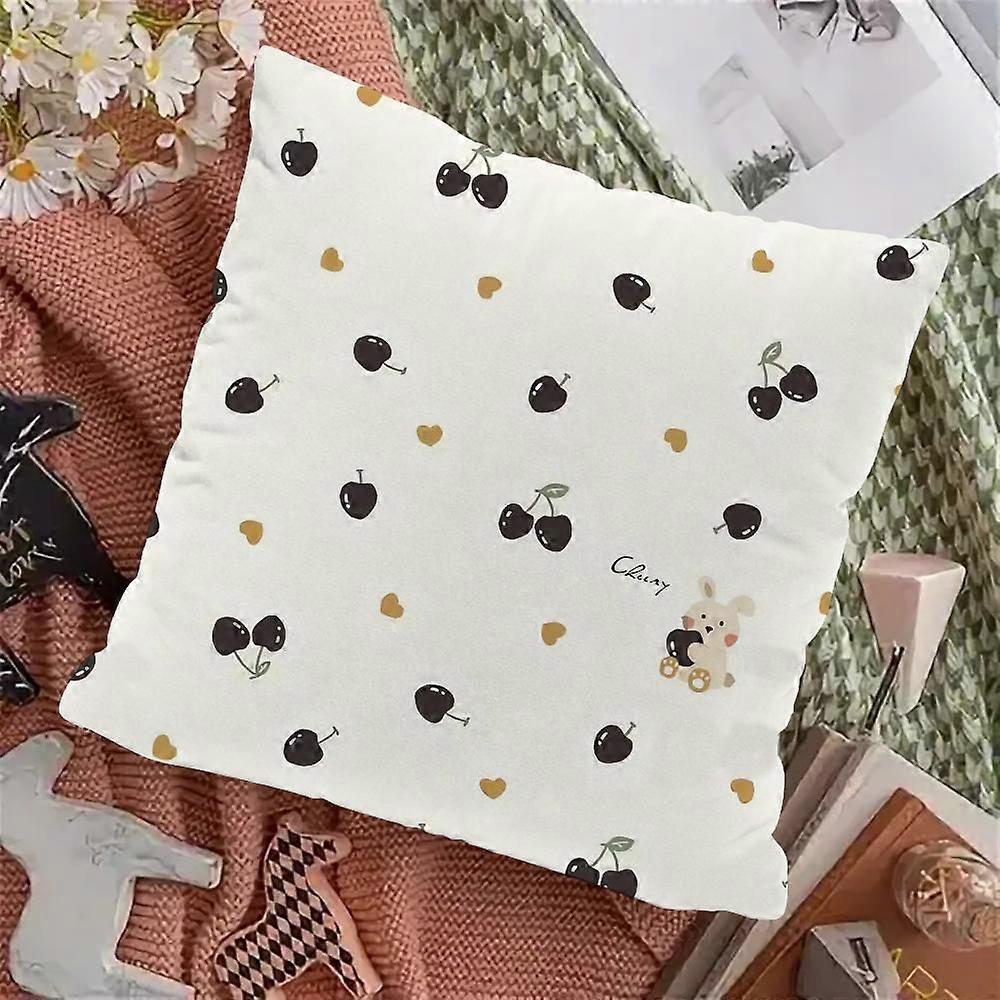 v519花の漫画のクッションカバーホームソファの装飾的な枕、枕の枕カバー、枕カバーの部屋の装飾アイテムgg519