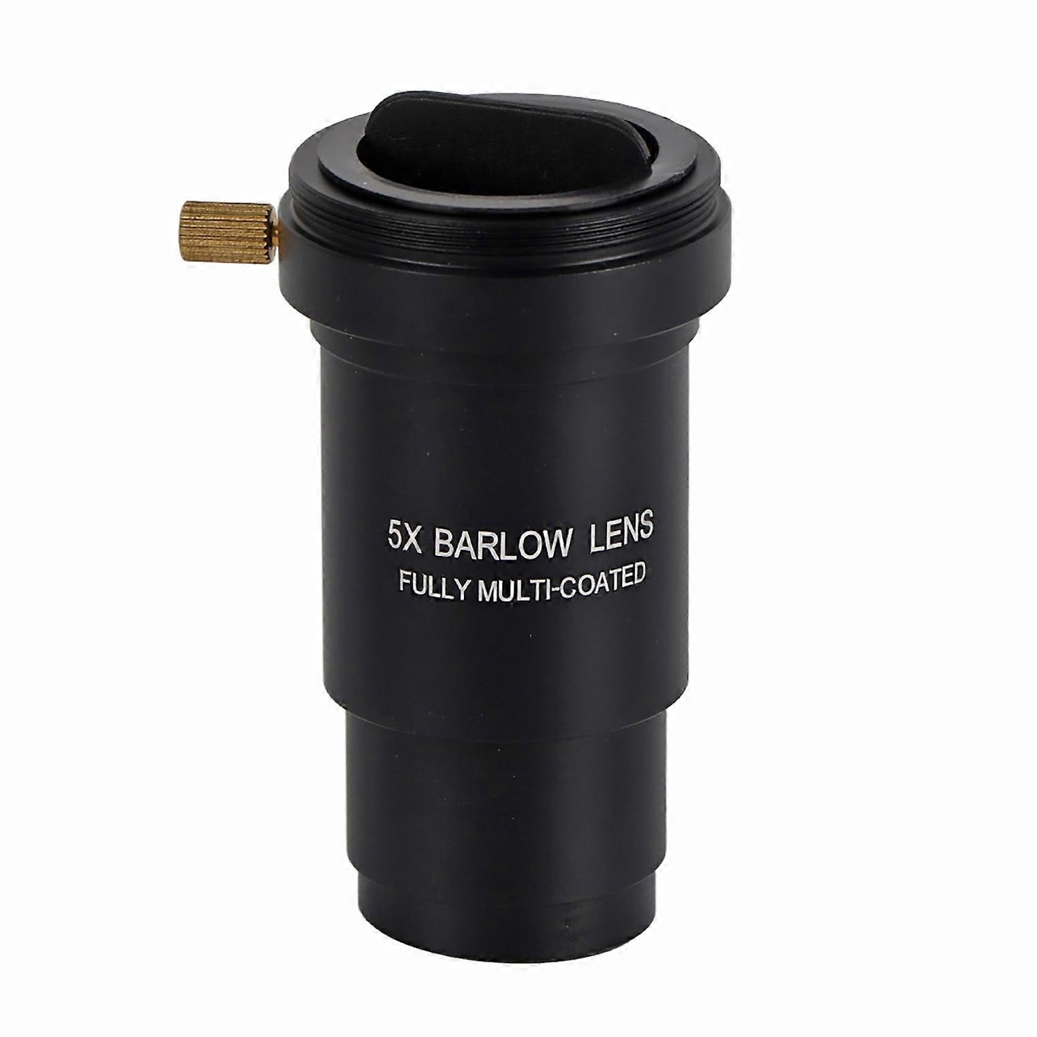 Multi Coated 1.25" 5X Barlow Lens M42 Thread for 31.7mm Telescopes Eyepiece