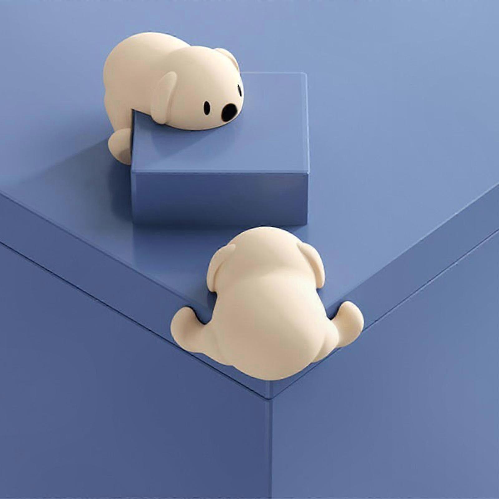 Protection d'angle pour bébé 2025, lot de 4 protections de bord en silicone, pare-chocs de sécurité auto-adhésifs pour enfants avec protection anti-rebond