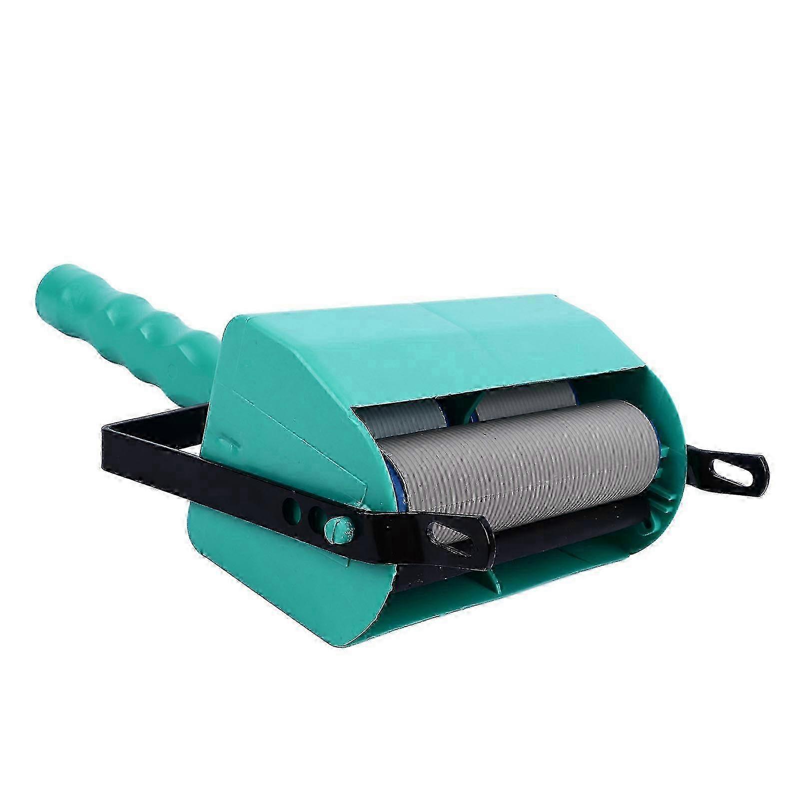 Knurling Decorating Machine 5in Double Color Anti Slip Handle Widely Used Wall Pattern Tool for Furniture Door Table A-B miao4