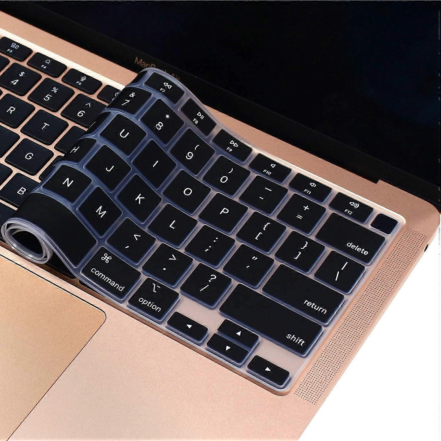 Silicone Keyboard Cover Skin for MacBook Air 13.3 inch A2337 M1 Released in Nov. 2020 Touch ID & Retina Display US