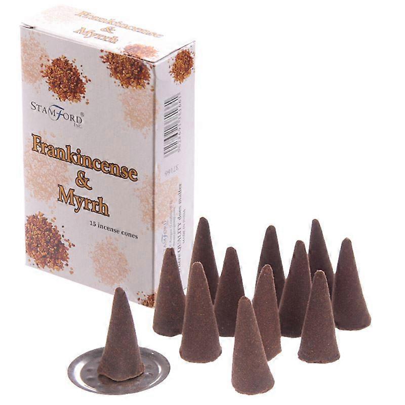 Frankincense & Myrrh Incense Cones by Stamford