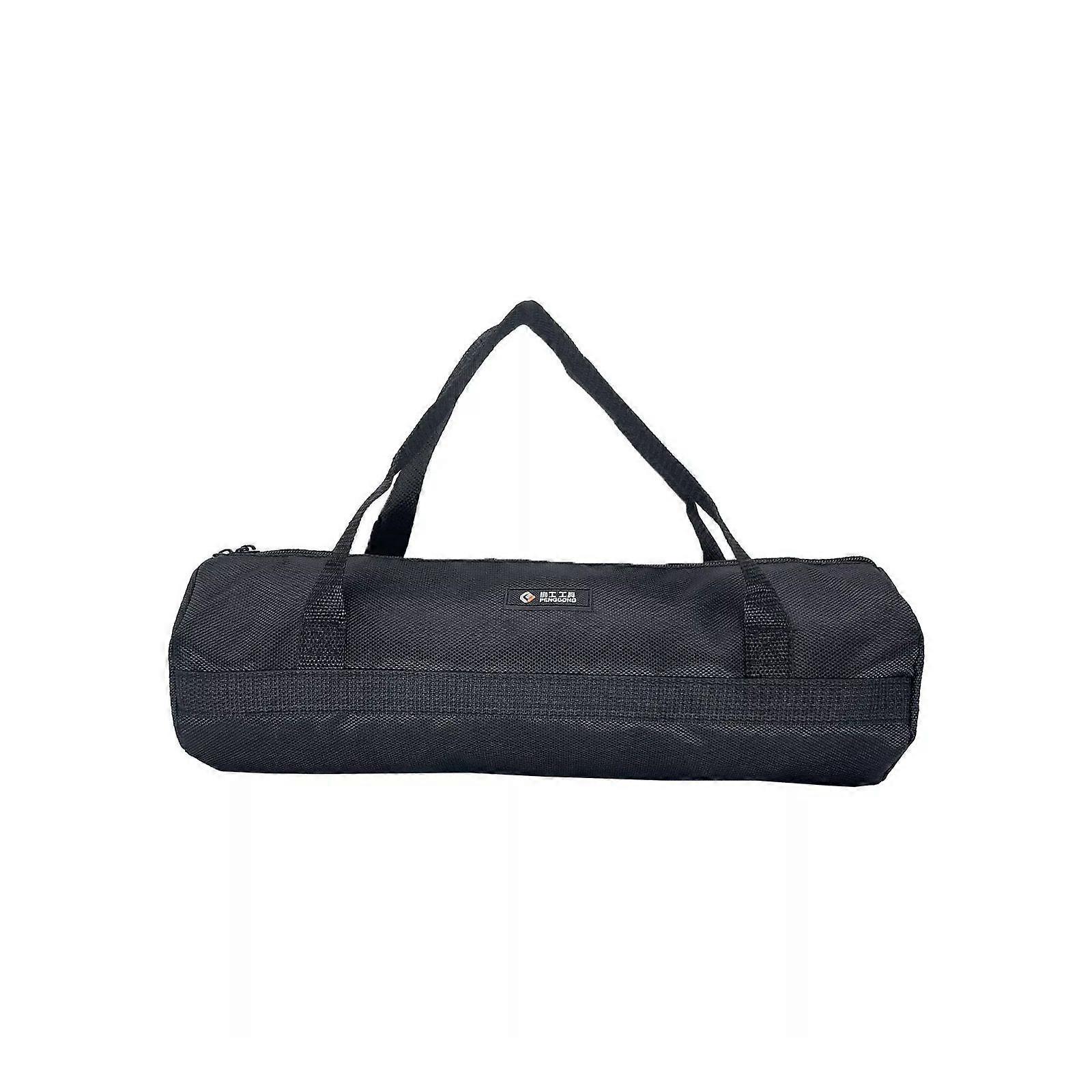 20inch Black Tool Bag with Zippers Multi Purpose Waterproof Storage easy carryR
