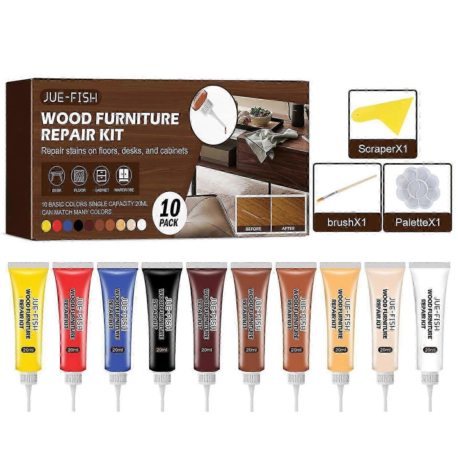 Træ Møbler Reparation Kit Møbler Skønhed Reparation Materiale Reparation Bleget Touch Up Kit