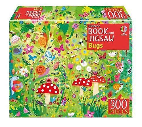Usborne Book And Jigsaw Bugs by Kirsteen Robson Paperback