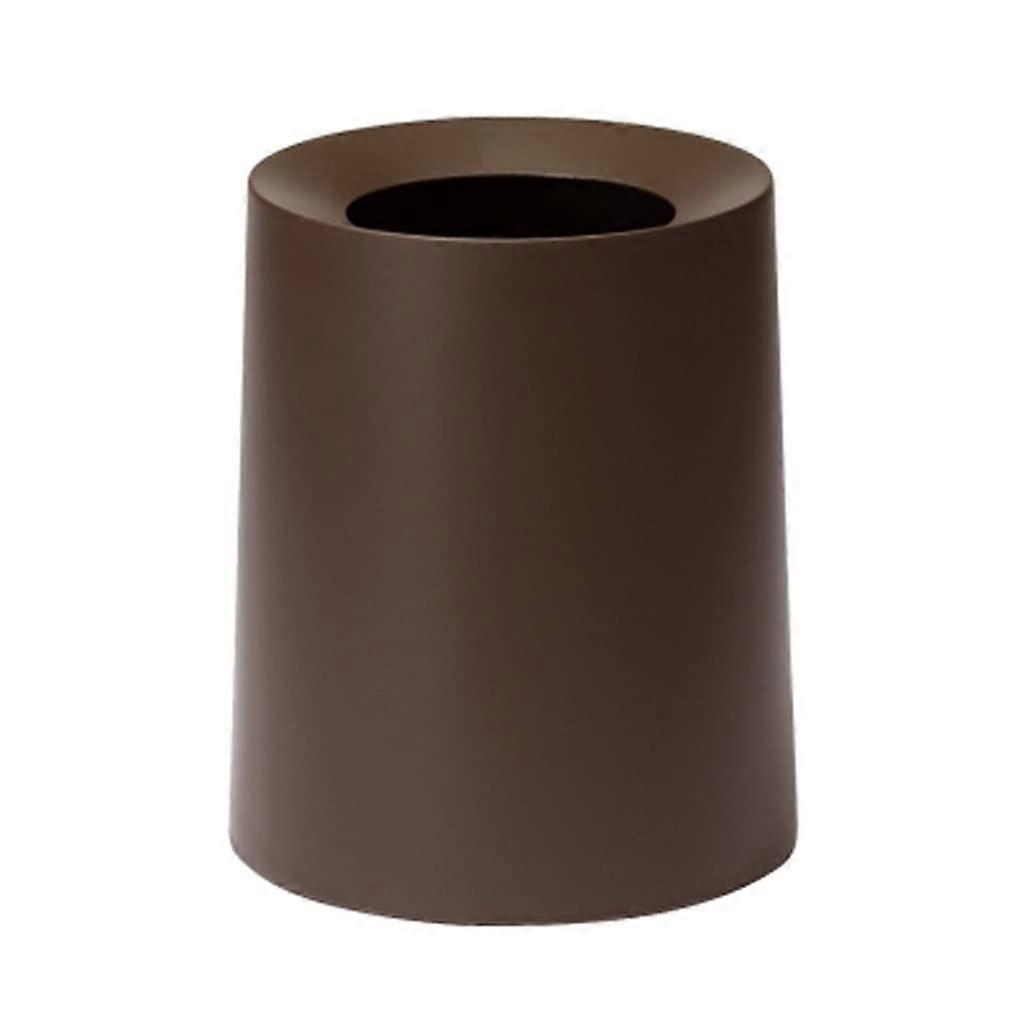 Kitchen Trash Can, Round DoubleBucket, Integrated Handle, BShaped Compost Bin, Indoor Garbage Storage