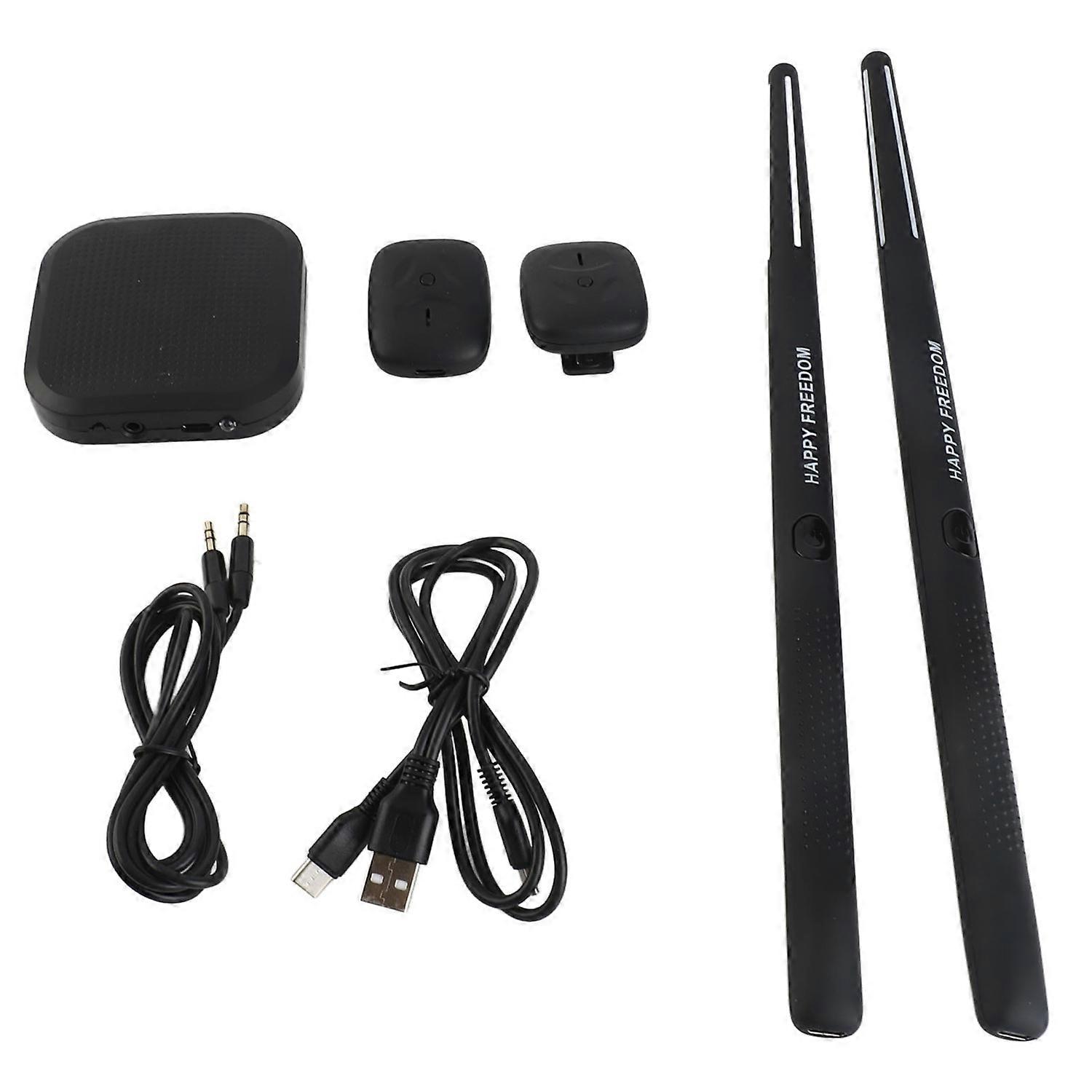 Electric Air Drum Set Low Delay Professional Versatile Connectivity Smart Electronic Drum Kit for Be