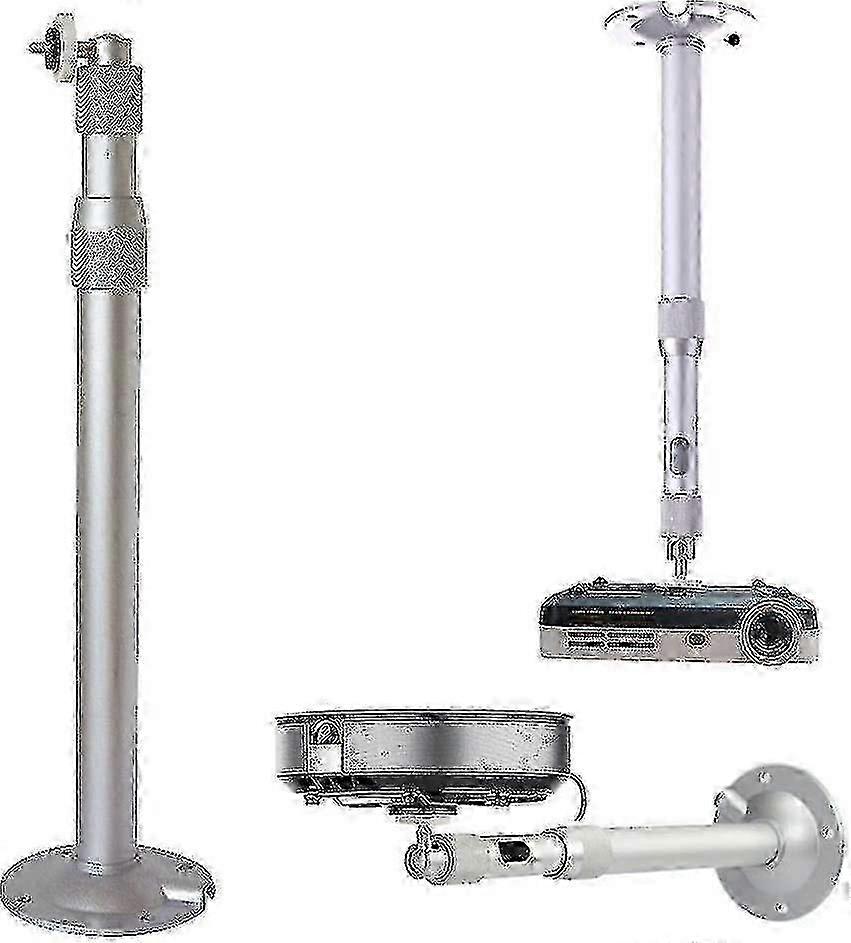 Projector Ceiling Wall Mount Bracket 20-40cm Projector Hanger Bracket Wall Bracket Rotatable Aluminum Alloy Ceiling Bracket