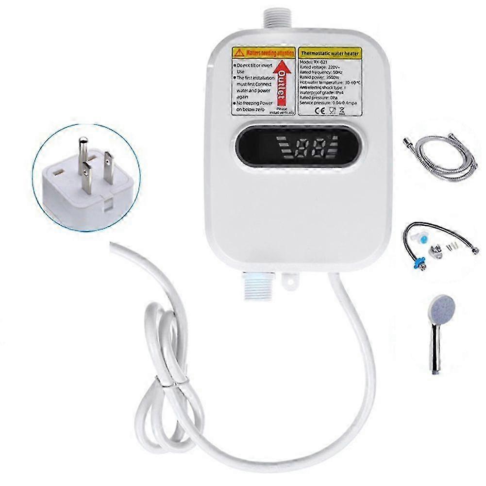 Chauffe-eau instantané électrique 3500 W, 110 V, chauffe-eau en 3 secondes
