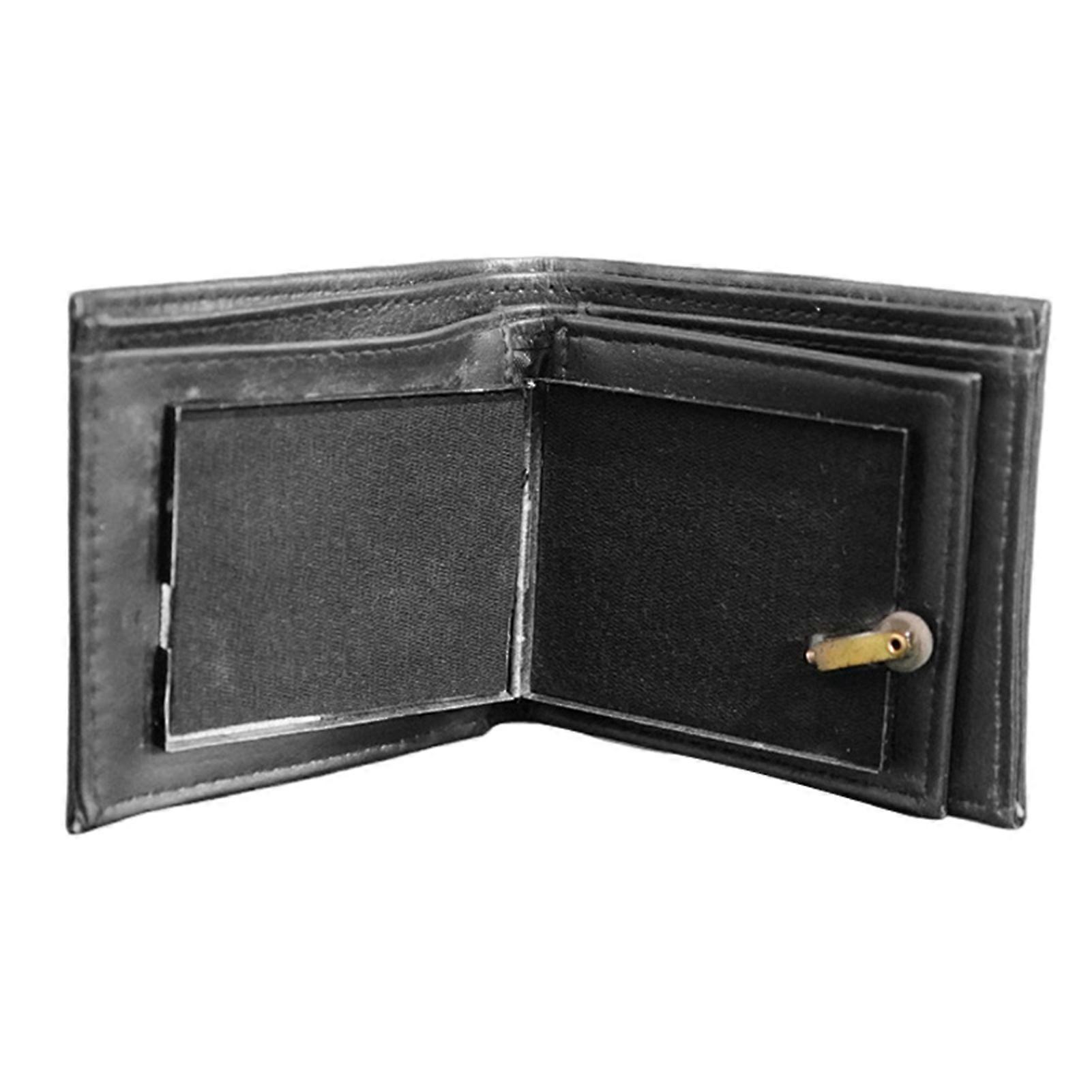 Fire Wallet Magic Trick Premium PU Leather Flaming Wallet for Professional Magicians, Easy to Use for Party & Stage Performance