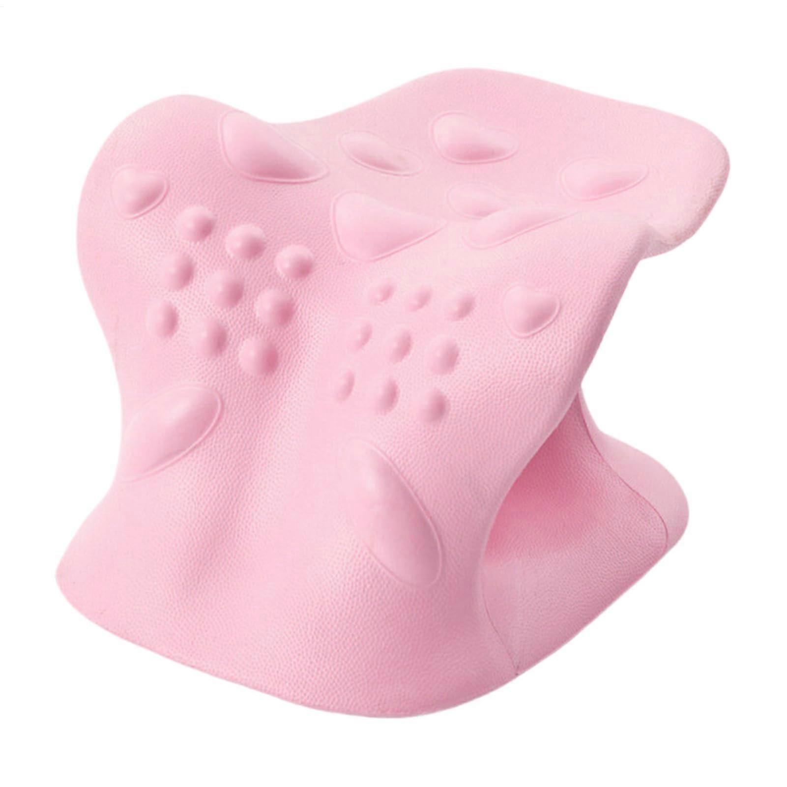 Cervical Spine Alignment Device Neck and Shoulder Massager Relaxer Pillow Cervical Spine Stretcher Pillow Office Use