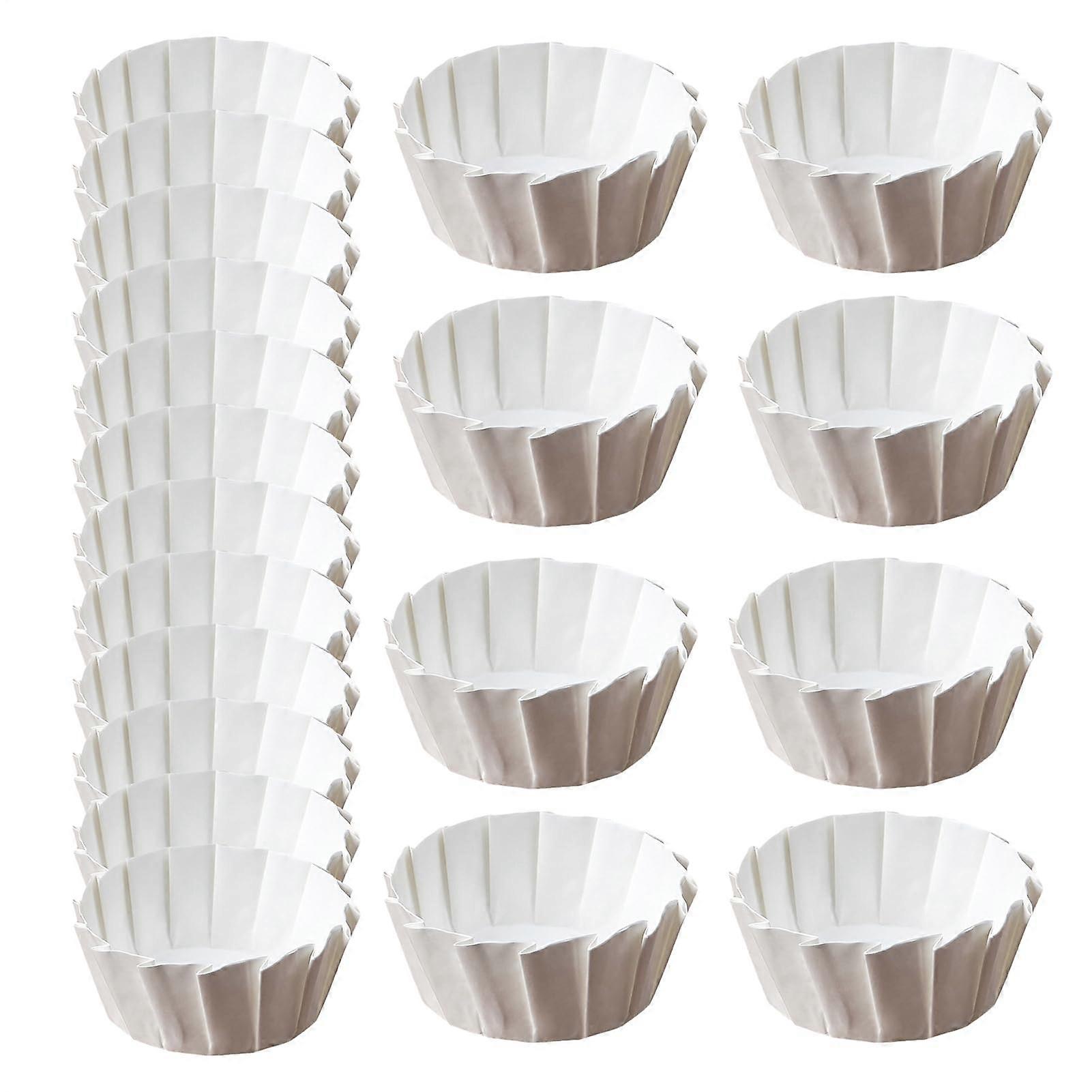 Cupcake Liners NonStick Reusable Baking Cups for Muffin Pan Air Fryer Cake Paper 4/6/8 Inch