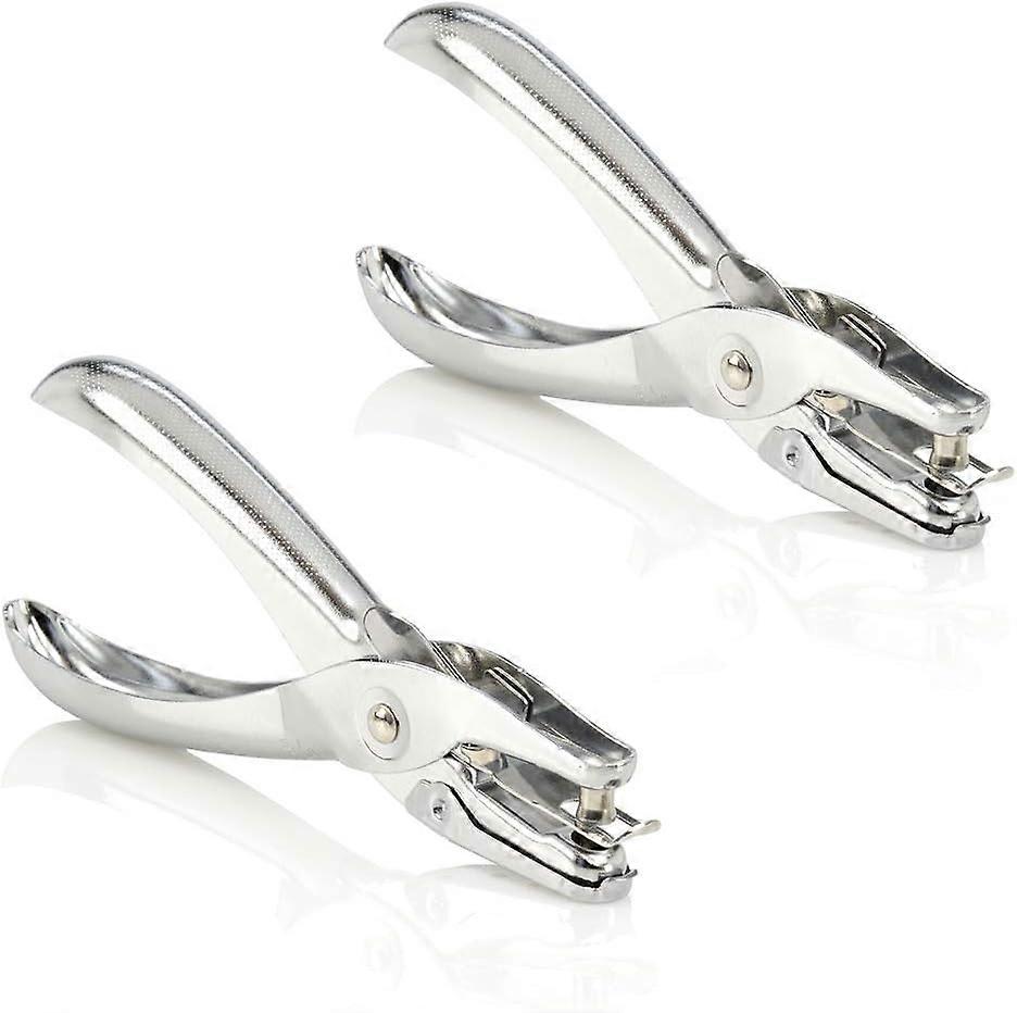 Hole Punch, Single Hole Puncher, 5 Sheet Capacity, Classic Office Paper Punch for Craft Paper, DIY Crafts