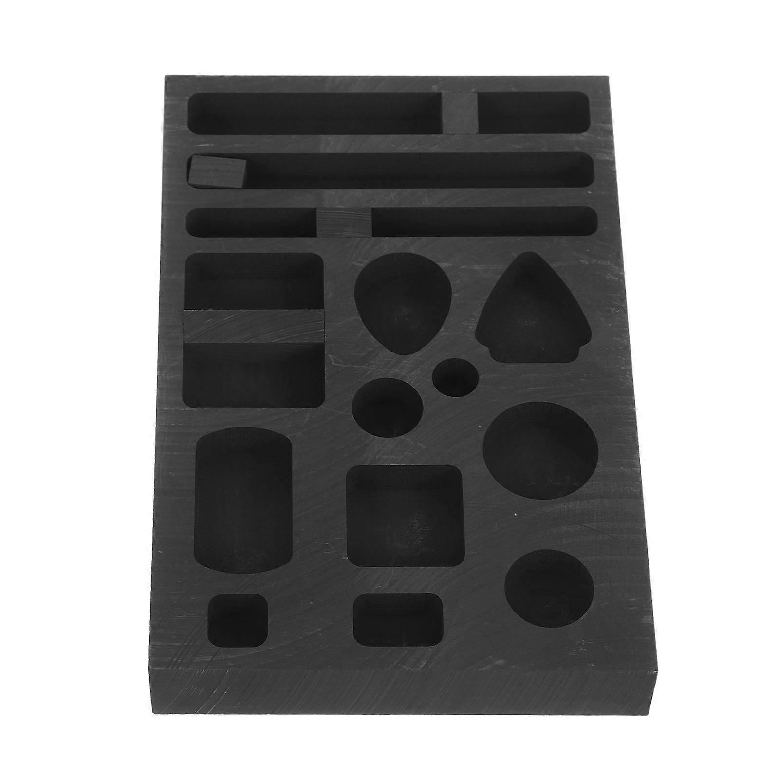 Precision Molding Graphite Ingot Mold For Metal Casting Applications With Optimized Multihole Design 1Set