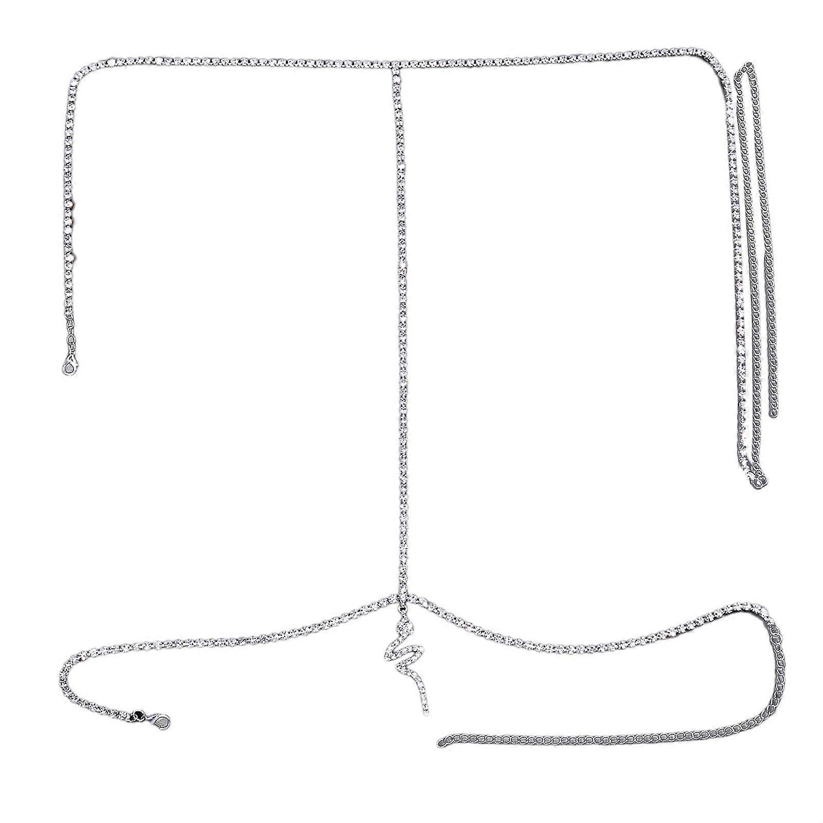 性感的水钻腰腿链女士哥特式大腿吊带腿链原宿