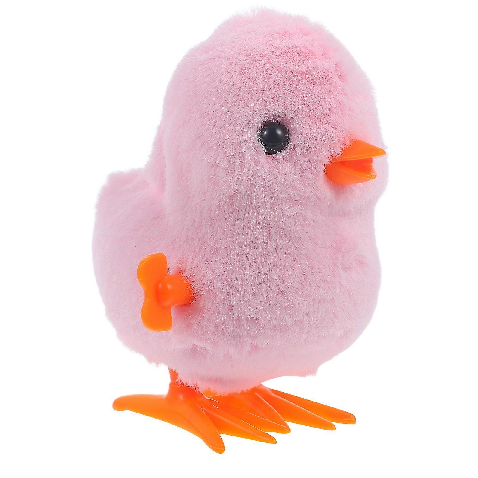 Children Playing Animal Clockwork Toys Plush Chicks for 3Pcs Set