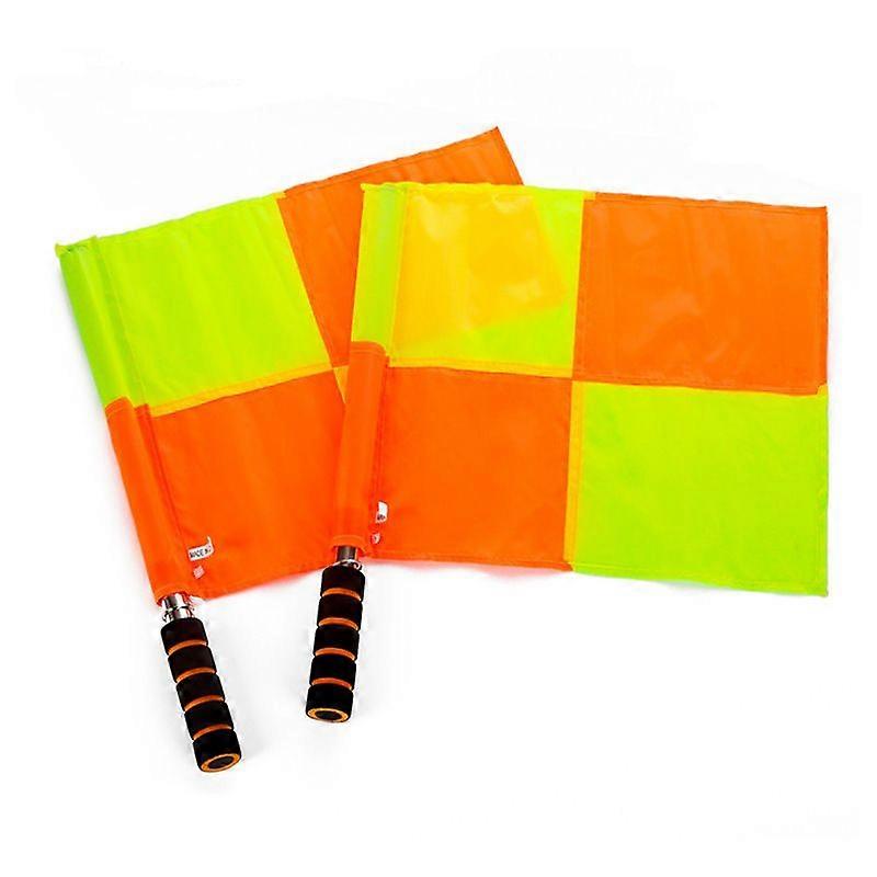 Drapeau de monteur de lignes et drapeau de transporteur, (2pcs, Orange, Jaune)