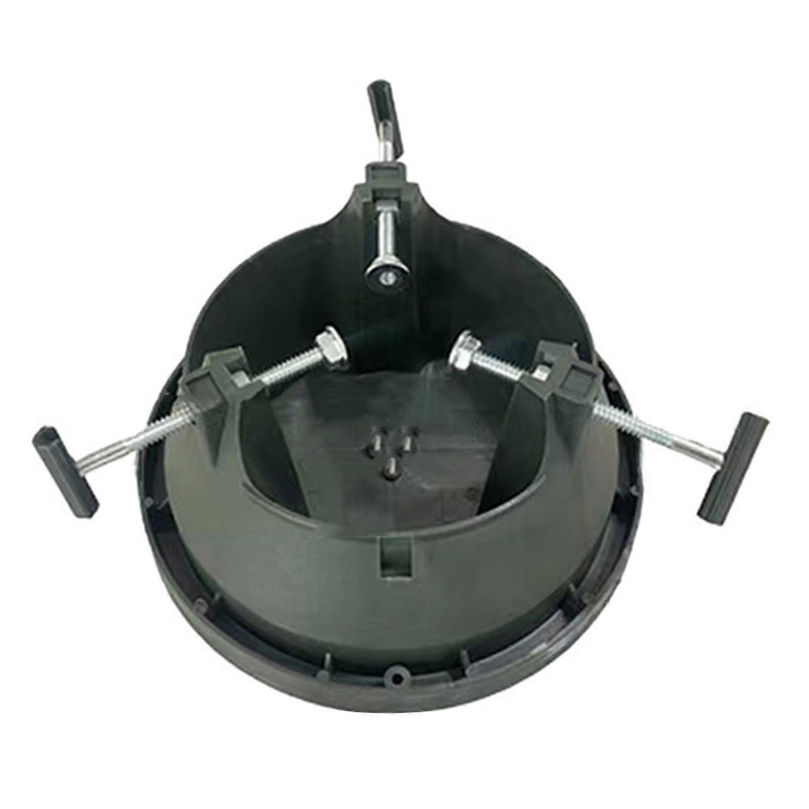 Support pour sapin de Noël avec réservoir d'eau intégré, base robuste, fixations à vis réglables, multicolore