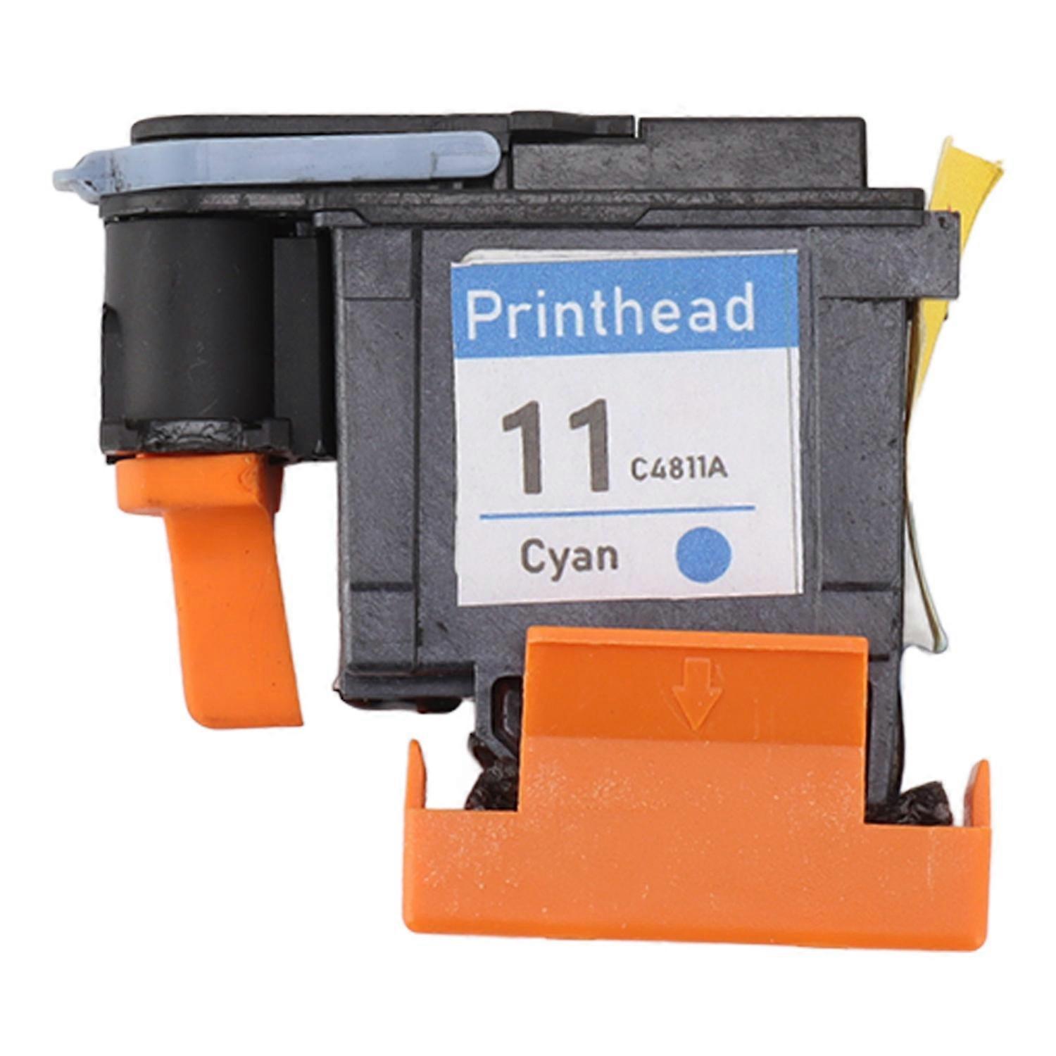 Printer Print Head Cyan Color ABS Lightweight Colorfast Rustproof Printhead for HP Designjet 100 110