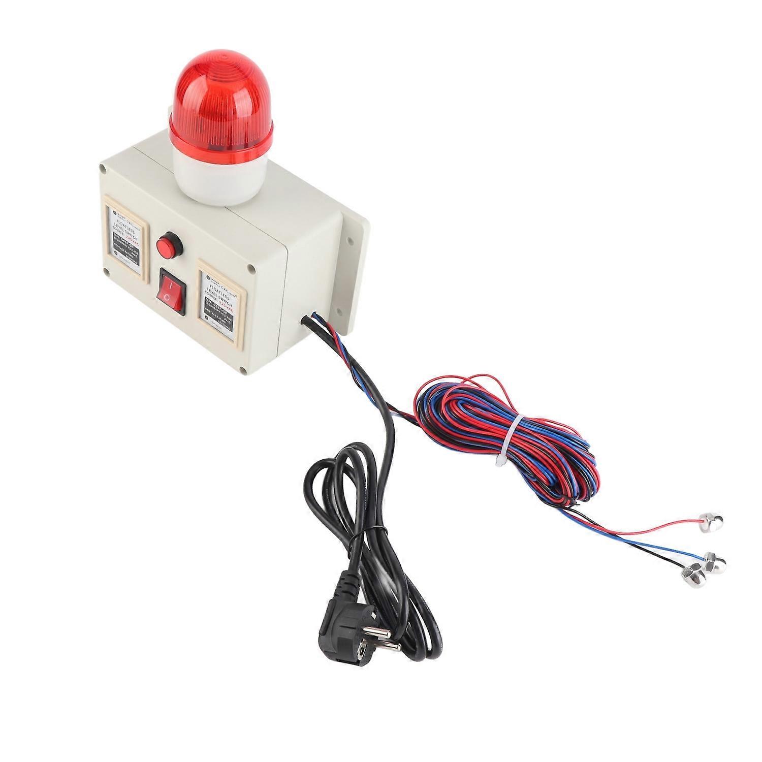 2 in 1 Water Level Alarm Sensor 90dB Tank Monitoring Full Shortage Liquid