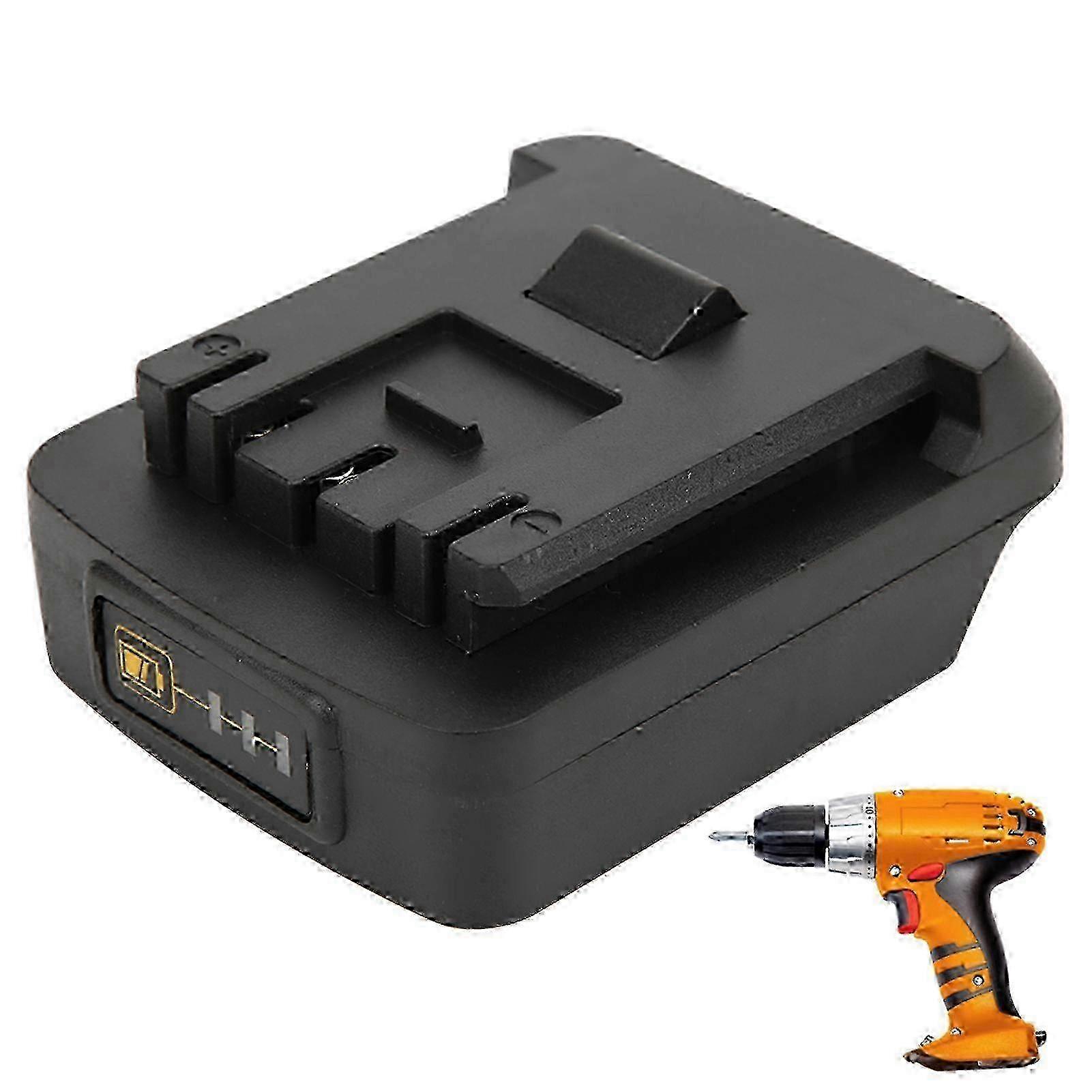 Power Tool Adapter for Makita 18V Li Ion Battery Convert To for Bosch with Charging