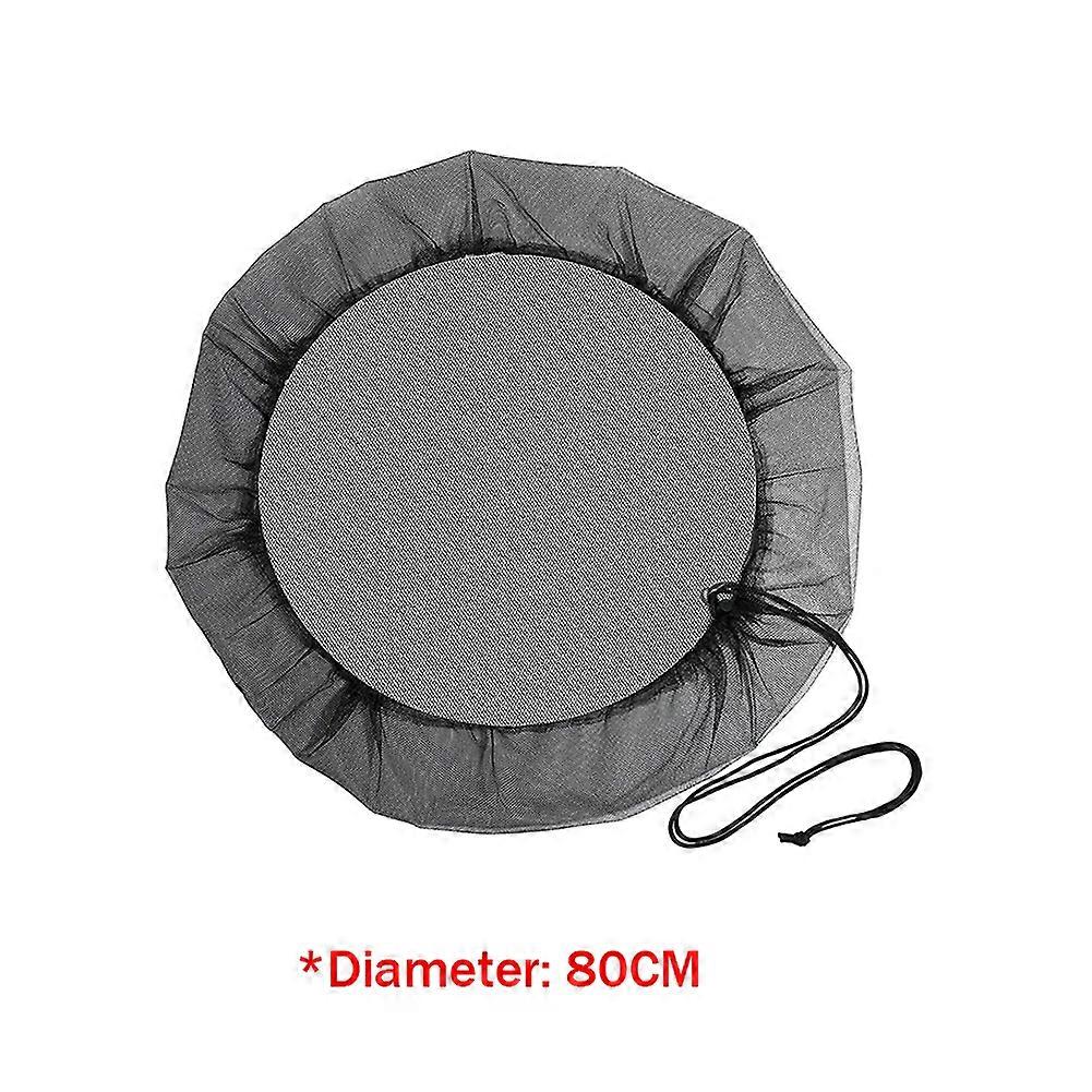 Rainwater Bucket Insect Cover Adjustable Drawstring Rain Barrel Filter Mesh Anti-insect Garden Rainwater Netting Garden Supplies
