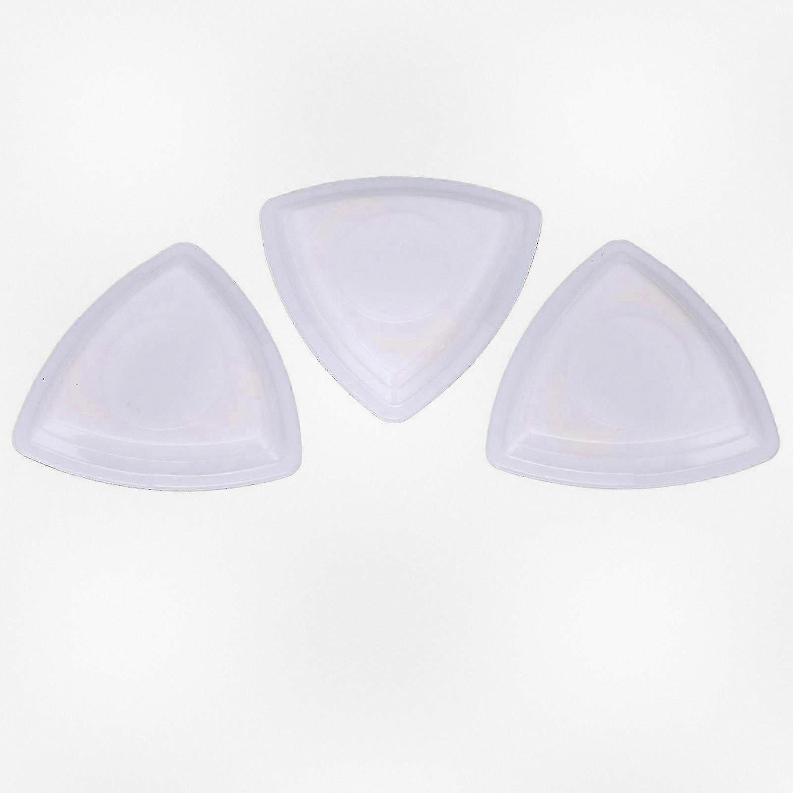 Çeşitli elektro, akustik gitarlar, bas ve ukuleleler için beyaz, yeşil ve mor renklerde 3 adet Işıklı Gitar Penası