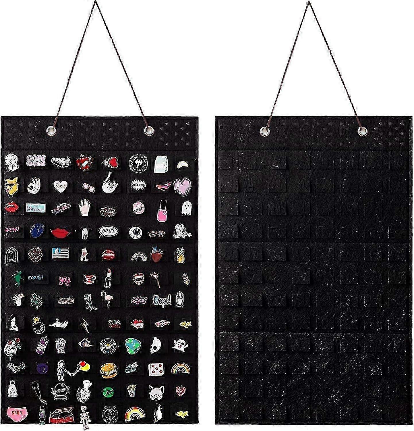 Pin Collection Display Case,Wall Hanging Brooch Pin Organizer,Pin Board for Enamel Pins,Pin Collections Storage Holder.(Not Include Any Accessor