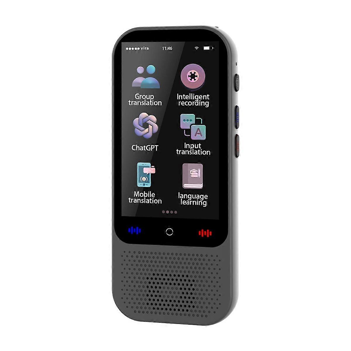 S80 Pro Intelligent Translator with 138 Languages Offline Capabilities Real-Time Chat GPT AI Voice &