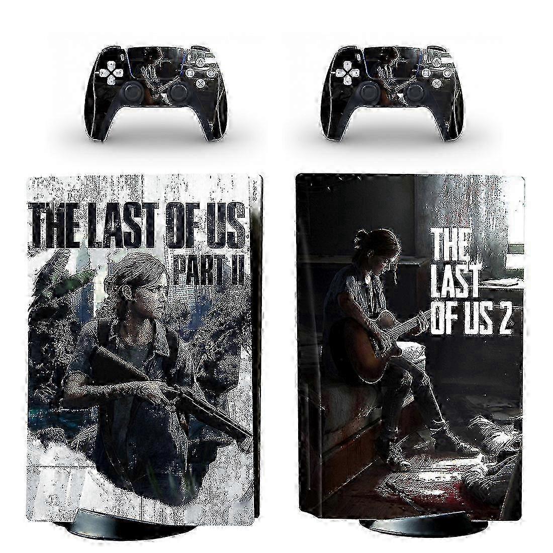Ps 5 Skin Disc Edition Anime Console And Controller Vinyl Sticker, Durable, Scratch Resistant, Precisely Line Up, Compatible With Play-station 5