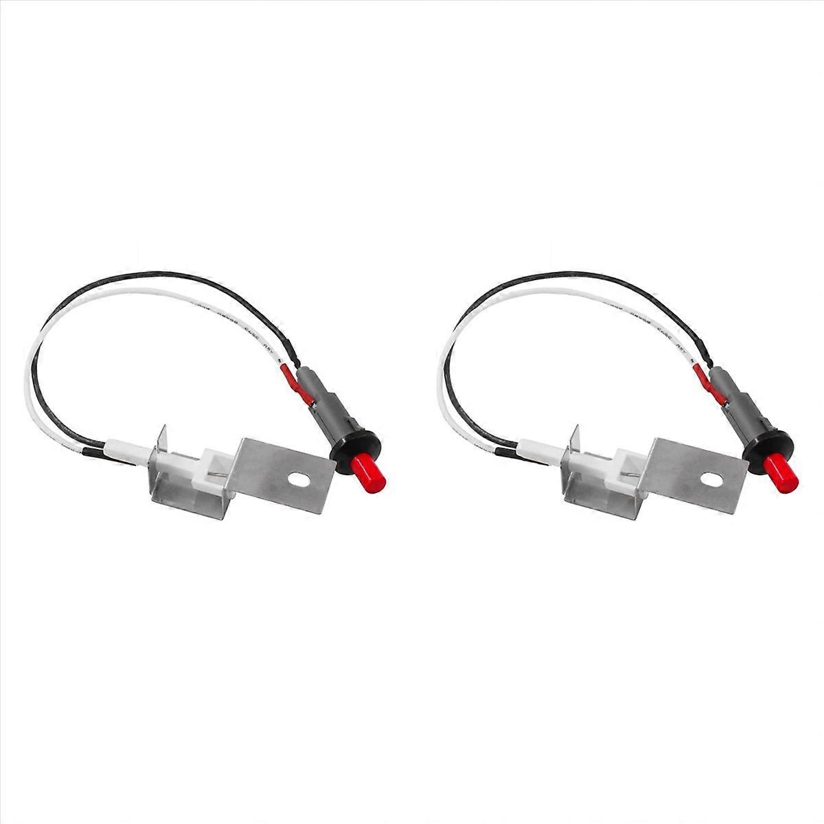 2X Gas Grill Piezo Igniter Assembly Piezo Spark Igniter Ignition for 80462 Q100 Q200 Piezoelectric P