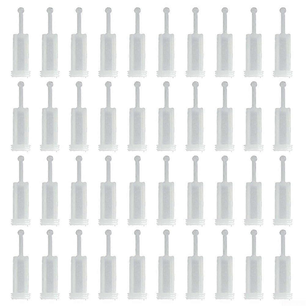 40 Pack Disposable Paint Strainers 11mm for Gravity Feed HVLP Spray Guns, Fine Mesh Filter