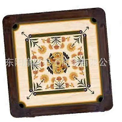 Carrom Board Set Premium Board Game Hardwood Edges for All Players Beginners
