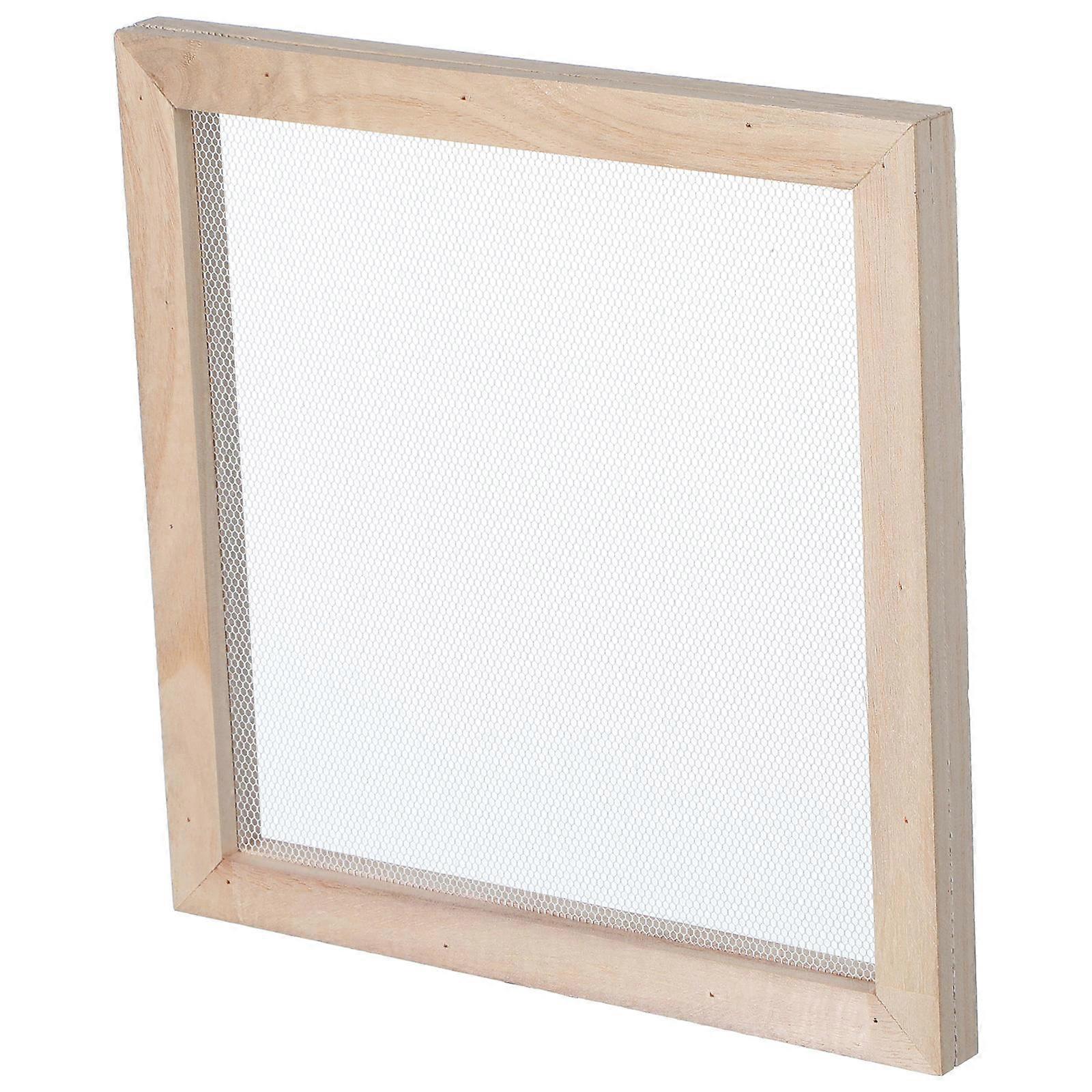 Wooden Paper Making Mold Screen for Creative DIY Projects