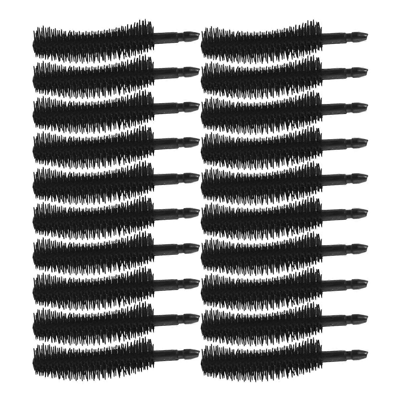 Soft Eyelash Brush Silicone Tool for Mascara and Eyebrow 50Pcs