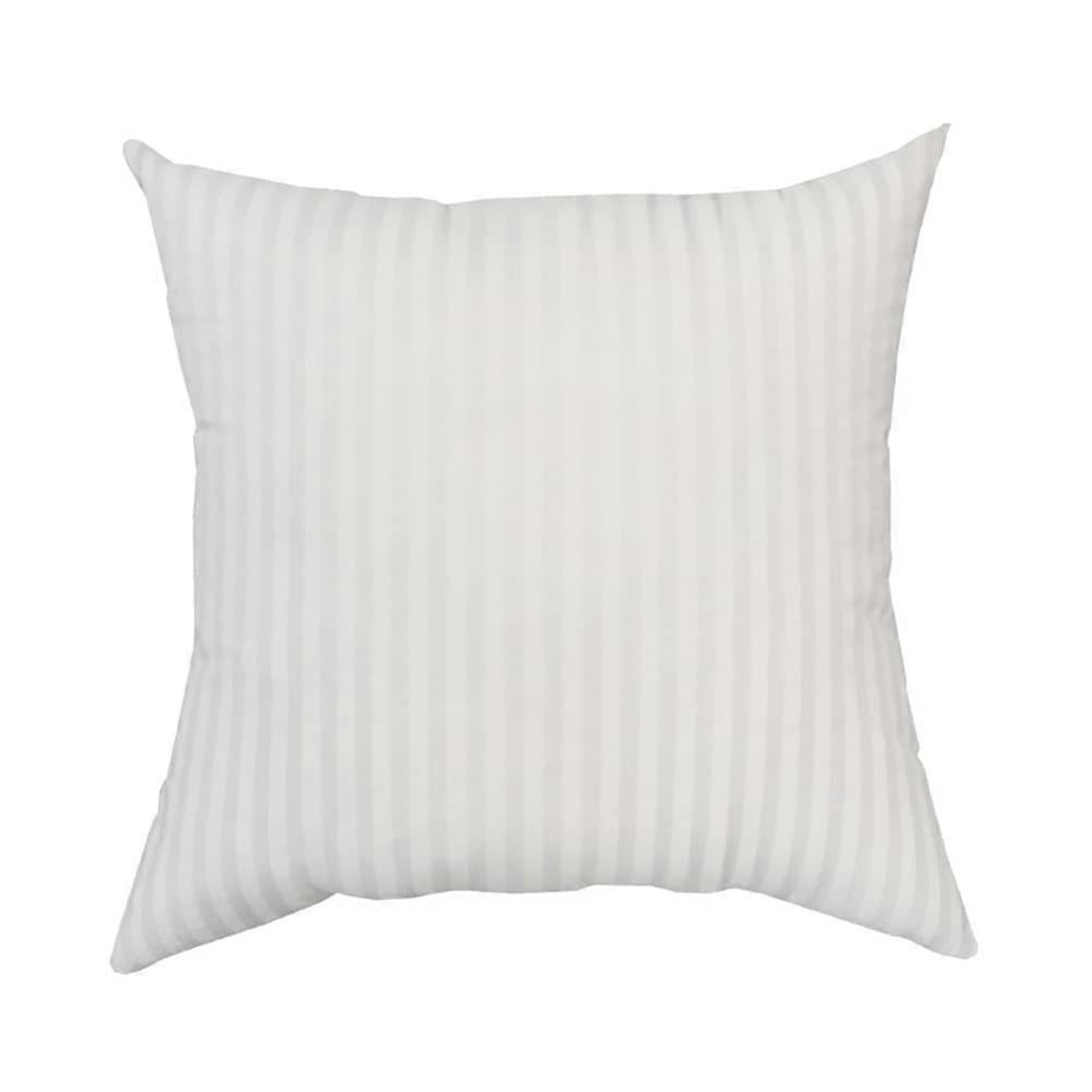 16x16 White Throw Pillow Insert Hypoallergenic Fluffy Support Cushion for Sofa and Bed
