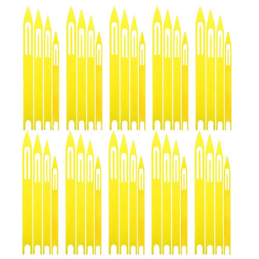 Plastic Net Repair Shuttles for Net Repairing 40Pcs Lightweight Fishing Tools